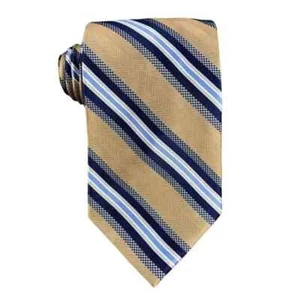 Jos A Bank Signature Collection Necktie 100% Silk 3.5"x 58" Luxury Striped Tie - Picture 1 of 10