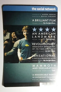 THE SOCIAL NETWORK EISENBERG COVER ART MINI POSTER BACKER CARD (NOT a movie) - Picture 1 of 1