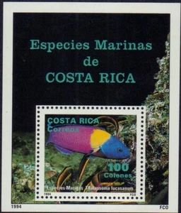 COSTA RICA 1994 # 475 FOGLIO RICORDO FAUNA SEALIFE COME NUOVO MNH - Foto 1 di 1