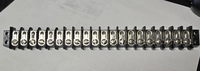 1 ea Cinch Jones Barrier Type Terminal Strip 20 Position W/Solder Lugs 0.41 READ - Image 1 of 4