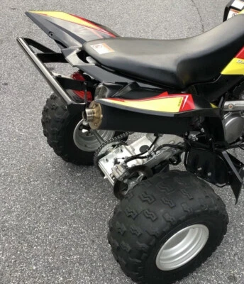 Suzuki Ltz 400,z400 Kfx 400 Aluminum 6061 grab bar 09-16 Powdercoated Glossblack - Image 1 of 4