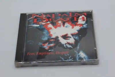 This is a WAAY OOP *SEALED* & RARE Napalm Death Fear, Emptiness, Despair CD - Image 1 of 4