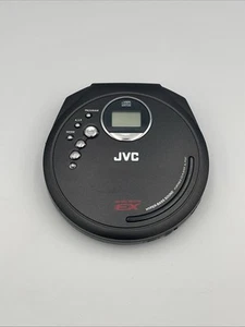 SEE⭐️VIDEO JVC XL-PG37BK Portable CD Player Discman Anti-Shock Tested Works - Picture 1 of 10