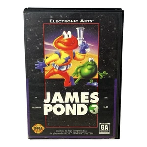 James Pond 3: Operation Starfish Sega Genesis / Mega Drive Game No Manual - Picture 1 of 7