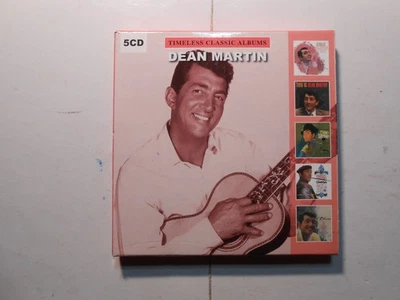 Dean Martin Timeless Classic Albums 5 CD Box Set Dino Latino & More No Scratches Foto 1 de 2