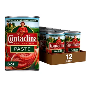 Tomato Paste, 12 Pack, 6 Oz Can - Picture 1 of 12