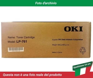 LP-761 Okidata Teriostar LP-2050 toner Nero - Photo 1/4