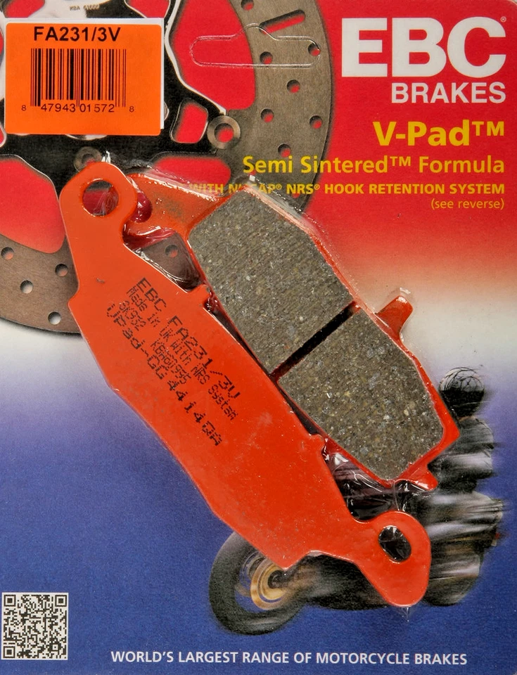 Pastillas de freno traseras EBC HH 2005-2023 Kawasaki VN1700 Vulcan - FA231.3V Foto 1 de 1