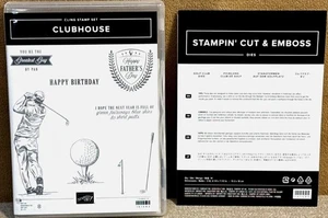 Juego de troqueles de corte y relieve para casa de club y palos de golf estampación - Imagen 1 de 5