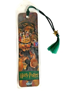 Harry Potter Vintage Scholastic Lesezeichen: FLAUSCHIGER 3-KÖPFIGER HUND Sammlerstück * RAR - Bild 1 von 2