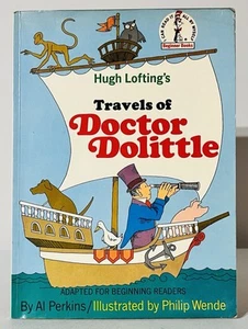 Hugh Loftings Travels of Doctor Dolittle Al Perkins Beginner Cat In The Hat 1968 - Picture 1 of 4