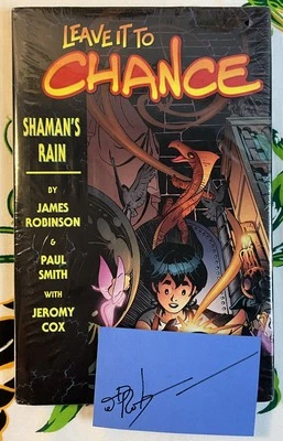 Leave It To Chance Shaman’s Rain Signed/Sealed James Robinson Hc  - Image 1 of 4