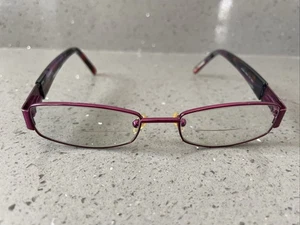 Monturas para gafas Norma Kamali 7311 Berry SOLO 49-17-135 borde completo púrpura rosa - Imagen 1 de 12