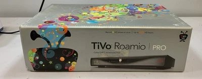 TiVo Roamio PRO/TCD8D00FO Cable Digital Video Recorder (DVR), Black "F6B" - Image 1 of 4