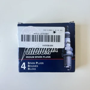 NGK Spark Plugs Iridium IX Resistor DR8EIX/6681 Set of 4 For BMW Honda Kawasaki - Bild 1 von 3