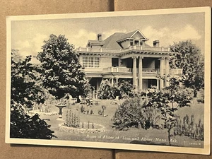 VINT. UNUSED  REAL PHOTO POSTCARD - HOME OF ABNER OF LUM & ABNER, MENA, ARKANSAS - Picture 1 of 2