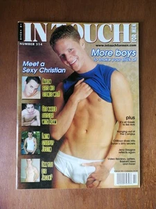 In Touch Magazine #314 Aaron Stone Justin Newport Gay Interest Playguy - Picture 1 of 1