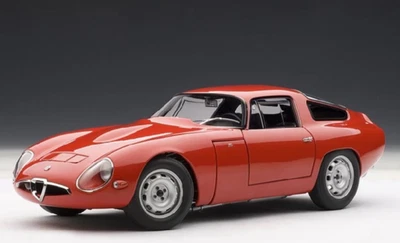 Autoart 1/18 ALFA ROMEO TZ 1963 Alloy Car Model Diecast Display Ornaments Gifts - Image 1 of 4