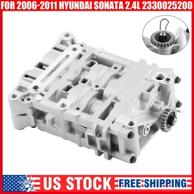 Shaft Balance Assembly Engine Oil Pump For 2007-2010 Kia Optima Rondo Forte 2.4L Foto 1 de 4