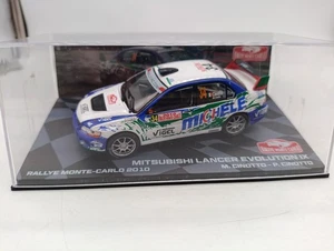 Mitsubishi Lancer Evo 9 Rally Monte Carlo 2010 #34 Cinotto 1/43 Ixo Altaya §§ - Foto 1 di 3
