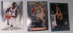 Assorted Basketball Cards (Sanders, Williams,Divac) - Picture 1 of 8