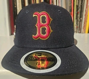 Nueva gorra ajustada para niños 6 1/2 2018 59/50 Serie Mundial Boston Red Sox edición dorada MLB - Imagen 1 de 14