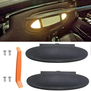 For Porsche 911 996/997 Boxster Cayman 986/987 Sun Visor Mirror Cover Trim Panel - Foto 1 di 11