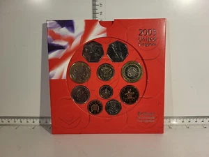 (L1096) 2004 Royal Mint UK Annual Brilliant Uncirculated Coin Set - Picture 1 of 4