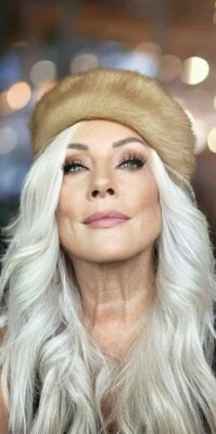 Vintage Womens Autumn Haze Ranch Mink Hat-1950s O/S to L - Image 1 of 4