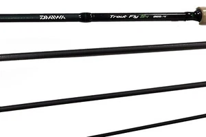 Daiwa Trout Fly Rod S4 8ft6 #5 Fly Fishing Rod & Tube 4 Piece Clearance Sale - Picture 1 of 4