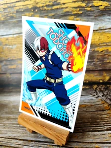 Shoto Todoroki - My Hero Academia MHA Adhesivo Calcomanía Tarjeta - Japón - Imagen 1 de 3