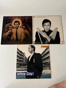 Pete Townshend LP Lot Empty Glass Cowboys Chinese Eyes White City VG+ Cleaned - Picture 1 of 13