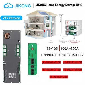 JK V19 Inverter BMS 8S-16S 100A-300A Balance for Solar Home Energy Storage lot - Picture 1 of 29