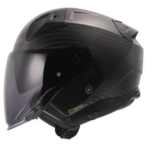 Casco jet Ls2 OF603 Infinity II Carbon Matt Taglia L - Foto 1 di 1