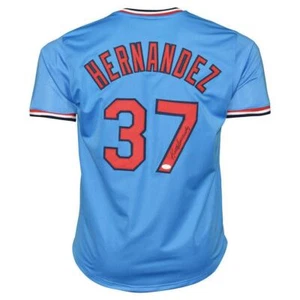 Keith Hernandez Signed St Louis Light Blue Baseball Jersey (JSA) - Picture 1 of 3
