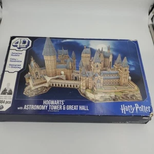 Harry Potter Deluxe Hogwarts Castle with Astronomy Tower & Great Hall Model Kit - Picture 1 of 8
