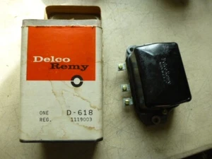 1119003 NOS Delco Voltage Regulator 1956 1957 GM Cars Chevrolet Oldsmobile - Picture 1 of 5
