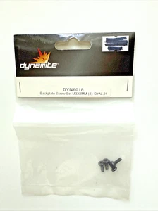 Dynamite DYN6018 BACKPLATE SCREW SET FOR  .21 Engines NEW OLD INVENTORY - Picture 1 of 2