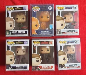 Avengers - Hawkeye Pop! Vinyl Collection #51, 70, 457, 466, 1211, 1216 (Bundle) - Picture 1 of 11