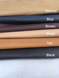 Cow lining leather, genuine cowhide soft skin, thickness 0,9mm (2 1/2 oz) - Picture 1 of 16