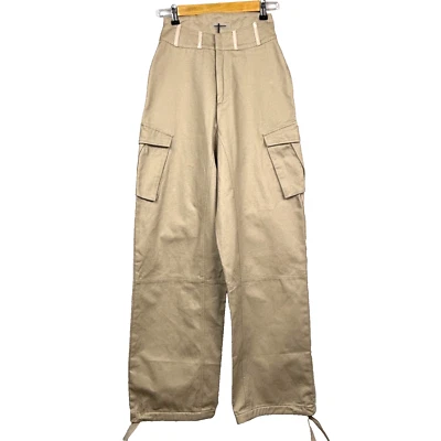 Pantalones cargo Marniere De voir para mujer pierna ancha talla 0 dobladillo con cordón grunge DEFECTUOSOS Foto 1 de 4
