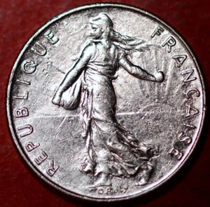 France 1/2 Franc 1984 KM# 931.1 - Picture 1 of 2