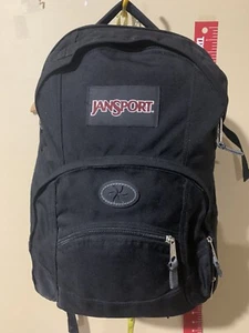 Jansport: Mochila grande negra con correas de transporte aéreo - Imagen 1 de 6