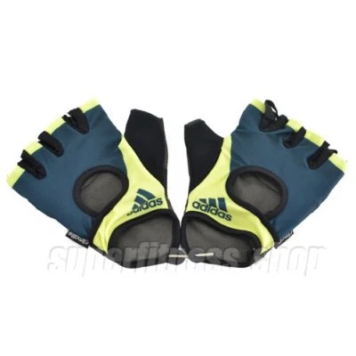 AU Ship~Adidas Climalite Womens Fitness/Training Gloves, Yellow - image 1 of 4