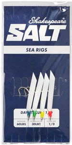 Shakespeare SALT Daylite Lure Sea Fishing Rig Size 1/0 3/0 Saltwater Rigs - Picture 1 of 1