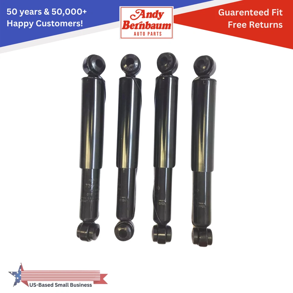 Juego de cuatro amortiguadores delanteros y traseros llenos de gas para camioneta Dodge 1951-1958 Foto 1 de 4