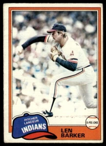 1981 O-Pee-Chee Len Barker/Steve Carlton #6 - Picture 1 of 2