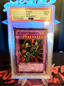 2003 Yu-Gi-Oh! B. Skull Dragon Metal Raiders Europe MRD-E018 PSA 9 MINT - Picture 1 of 2