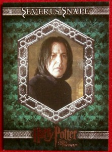 HARRY POTTER ORDER OF THE PHOENIX Card #012 - ALAN RICKMAN / SNAPE - Artbox 2007