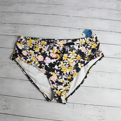 Pantalones de baño de bikini de tiro alto Decree para mujer talla grande 2X Foto 1 de 4